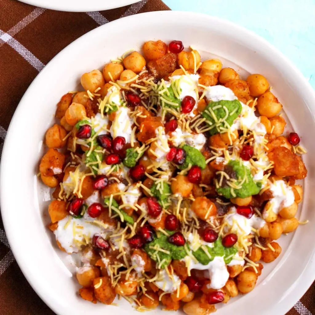 aloo channa chaat