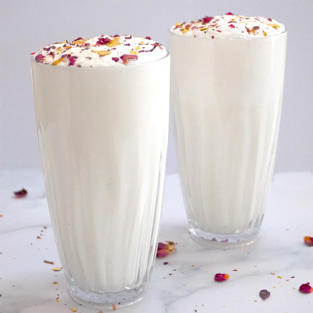 lassi in a glass
