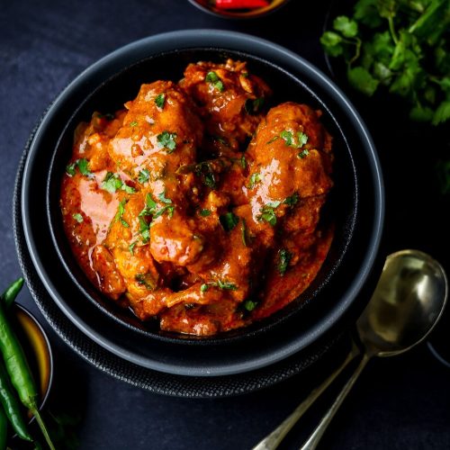 chicken do pyaza