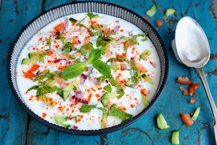 mixed vegetable raita hero shot 1