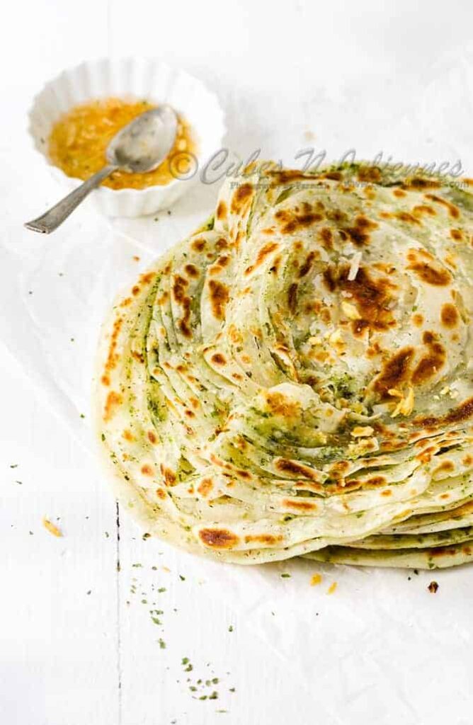 pudina paratha